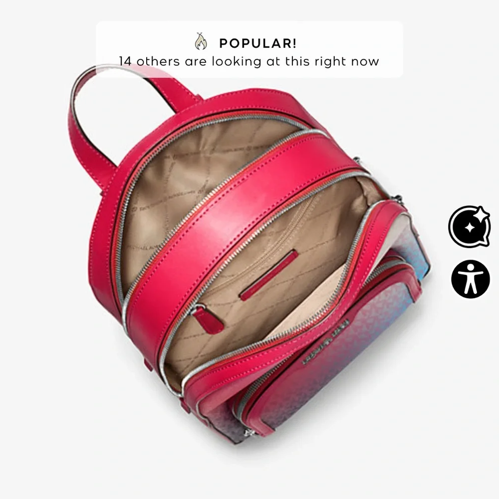 Jaycee medium ombré logo backpack - Picture 7 of 9